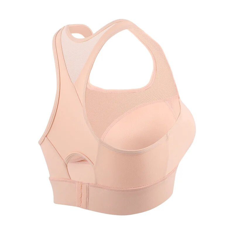 Xlwsbcr Novi grudnjak za teretanu Visoki udarni sportski grudnjaci Topovi za vježbanje za žene Potpuna potpora Push Up prilagodljivi joga grudnjak za fitness