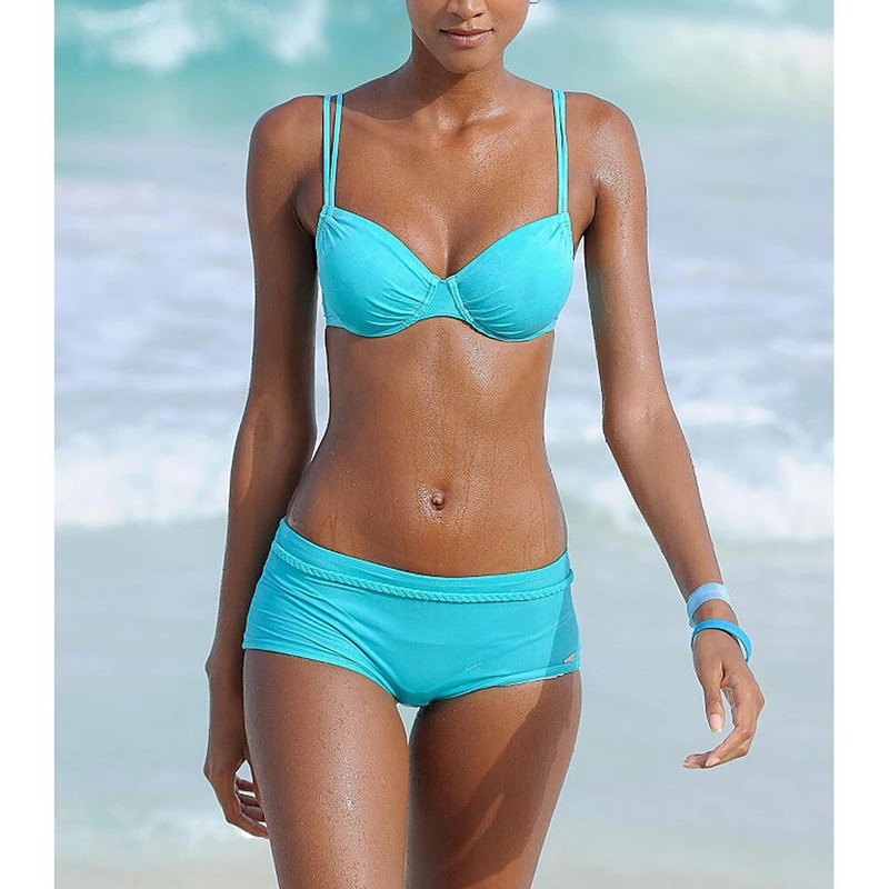 Hlače Push Up Kupaći kostim Kupaći kostim Tankini Kupaći kostim Kratke hlače Biquini Kupaći kostim Novi retro XL plus veličina Dvodijelni ženski pristaje True