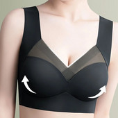 Ice Silk σουτιέν Σέξι λεπτό σουτιέν χωρίς ραφές καθημερινά εσώρουχα με μαξιλαράκι στήθους Αθλητικά εσώρουχα γιόγκα Αξεσουάρ γυναικείων εσωρούχων