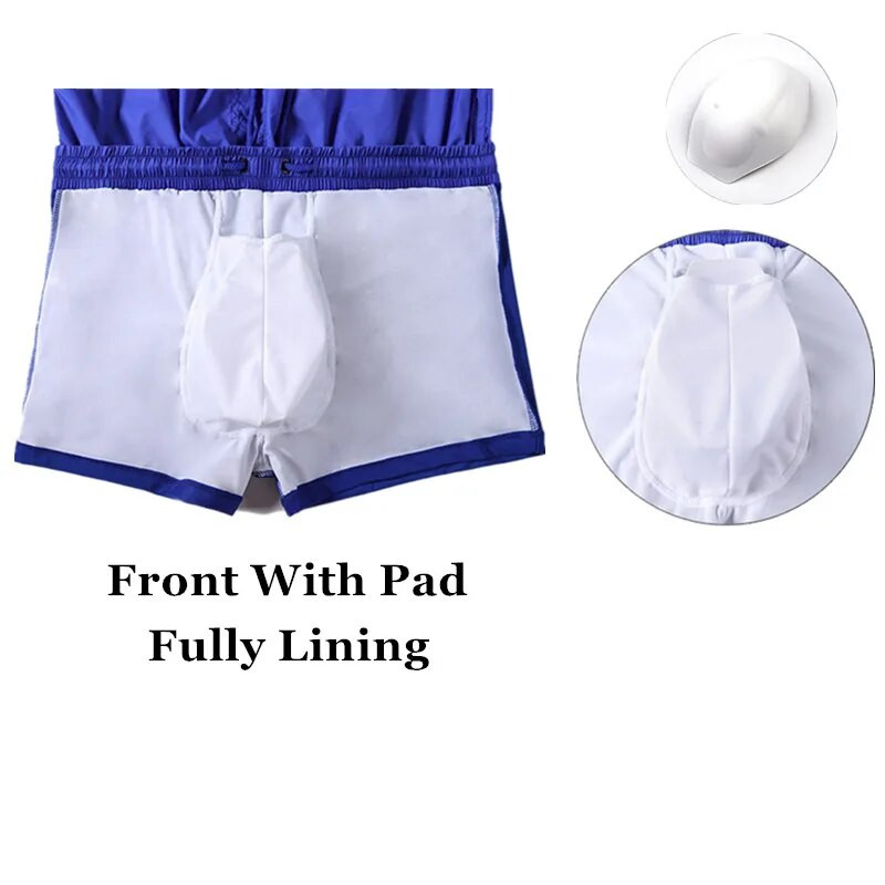 Push Up Pad Férfi úszónadrágok Férfi Fürdőruha Úszónadrágok Strand rövidnadrágok Fürdőruha Bermuda Surf Desmiit Badeshorts Alsónadrágok