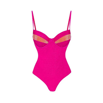 2024 Push Up jednodijelni kupaći kostim sa suknjom za plažu Retro kupaći kostim Ženski seksi kupaći kostim Jednobojna odjeća za plažu Monokini Ljeto za plivanje