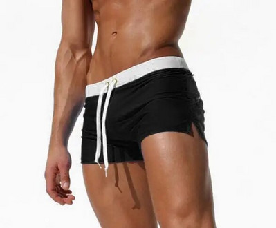 Costume de baie sexy de vară pentru bărbați Trunchi de baie Slip boxer pentru înot gay Sunga Costume de baie mayo Maillot De Bain Pantaloni scurți de plajă