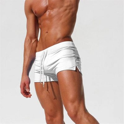 Costume de baie sexy de vară pentru bărbați Trunchi de baie Slip boxer pentru înot gay Sunga Costume de baie mayo Maillot De Bain Pantaloni scurți de plajă