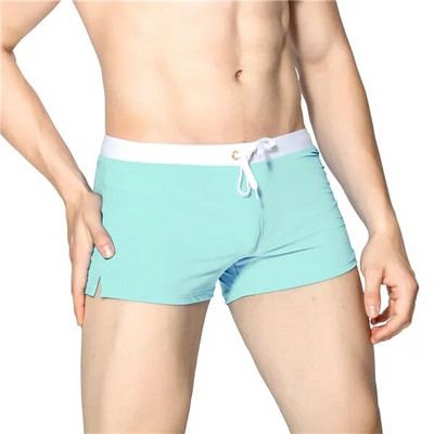 Costume de baie sexy de vară pentru bărbați Trunchi de baie Slip boxer pentru înot gay Sunga Costume de baie mayo Maillot De Bain Pantaloni scurți de plajă
