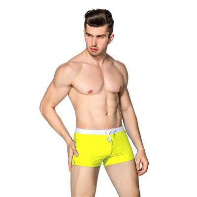 Costume de baie sexy de vară pentru bărbați Trunchi de baie Slip boxer pentru înot gay Sunga Costume de baie mayo Maillot De Bain Pantaloni scurți de plajă
