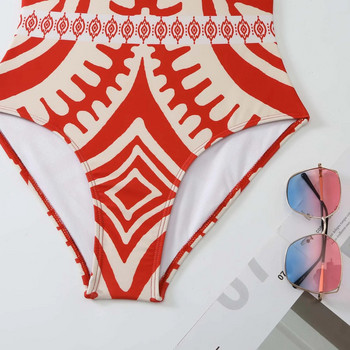 Καυτές πωλήσεις Νέου σχεδίου Γυναικεία μαγιό One Piece Mesh One Shoulder Beach Φόρεμα ψηλόμεσης με μαξιλαράκι αμερικανικό ευρωπαϊκό μαγιό