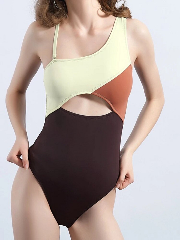 Jednodijelni kupaći kostim Slim Cover Belly Ženski kupaći kostim bez leđa za 2024. Novi kupaći kostim Mikro bikini