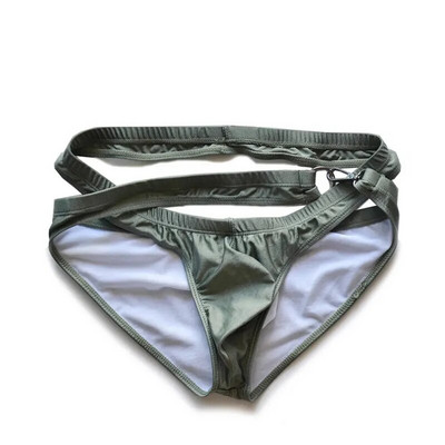 Seksualūs vyriški bikiniai kelnaitės maudymosi kelnaitės maudymosi šortai Maudymosi kostiumėliai Paplūdimio maudymosi kostiumėlis Mini apatinis trikotažas