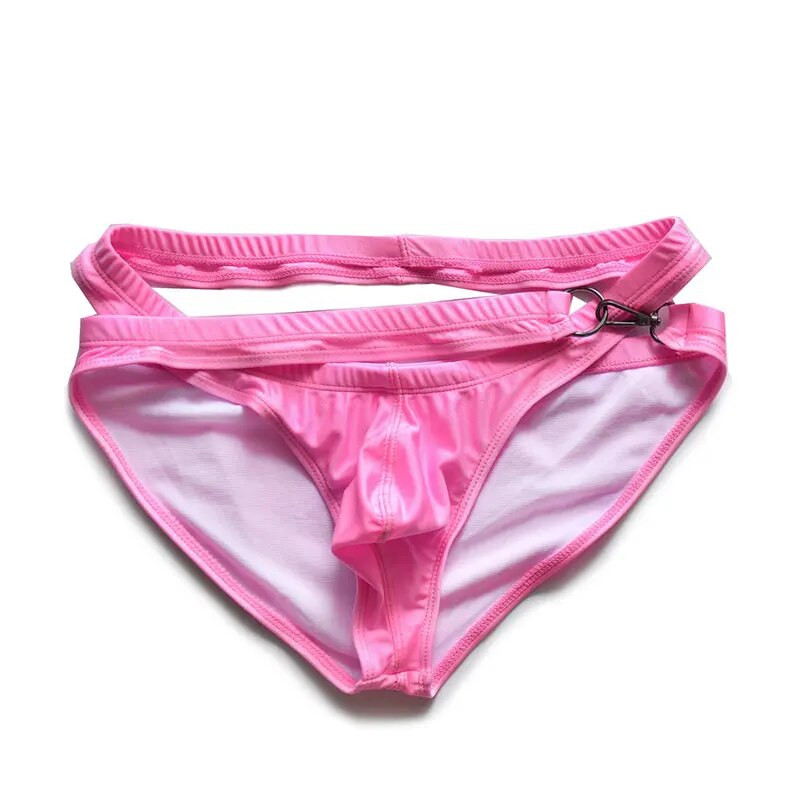 Seksualūs vyriški bikiniai kelnaitės maudymosi kelnaitės maudymosi šortai Maudymosi kostiumėliai Paplūdimio maudymosi kostiumėlis Mini apatinis trikotažas