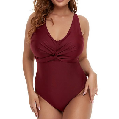 Costum de baie sexy Plus Size Costum de baie Push Up într-o bucată mare Costum de baie pentru femeie, pe corp, pentru înot, plajă, piscină, baie