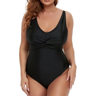 Costum de baie sexy Plus Size Costum de baie Push Up într-o bucată mare Costum de baie pentru femeie, pe corp, pentru înot, plajă, piscină, baie
