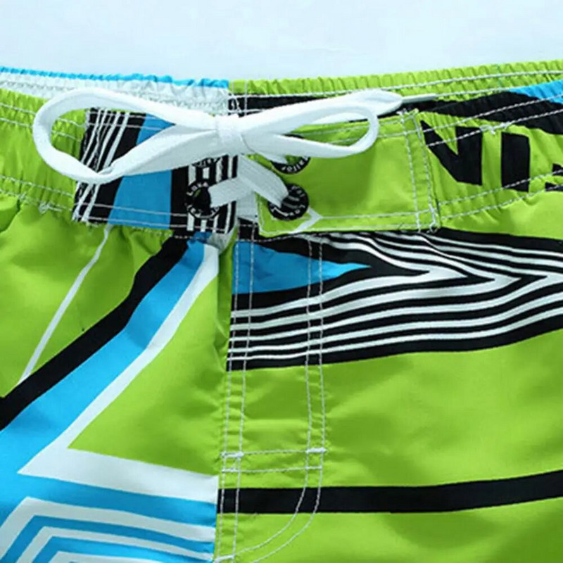 Η ναυτιλία πτώσης!! Ανδρικά καλοκαιρινά σορτς παραλίας Παντελόνια κολύμβησης χρώματος κορδόνι συν μέγεθος μαγιό