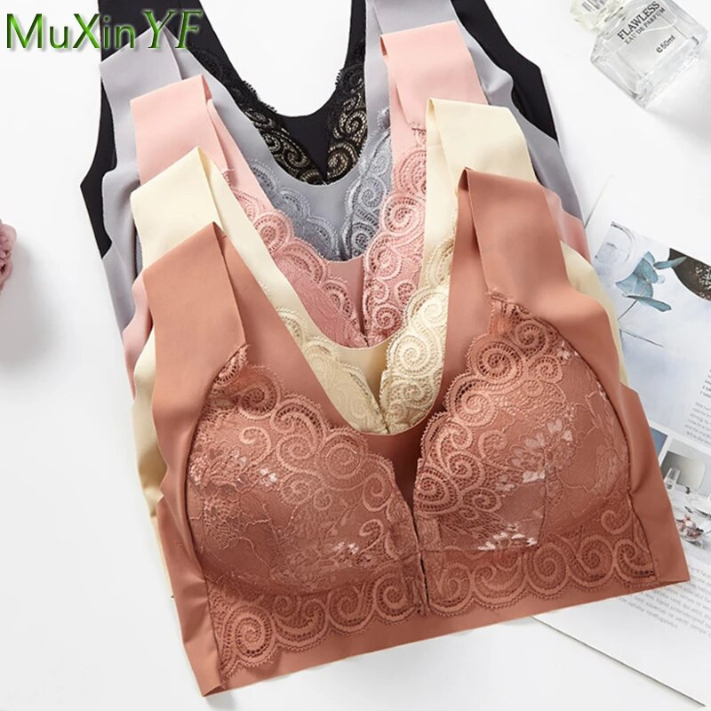 Didelio dydžio moteriška seksuali, nėriniuota liemenėlė „push up“ be apačios „Lady French Graceful priekyje“, plačiu dirželiu, apatinis trikotažas, naujas apatinis trikotažas