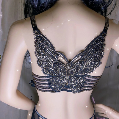 Ženski blistavi grudnjak sa kamenčićima, seksi grudnjak Bralette za žene, seksi grudnjak s dragim kamenjem, seksi grudnjak
