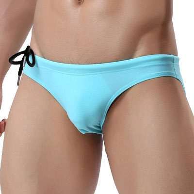 Férfi úszónadrágok Szexi fürdőruhák Bikini Strand rövidnadrágok Úszónadrágok Szörf deszkás rövidnadrágok Vékony fürdőruha Alacsony fürdőzés