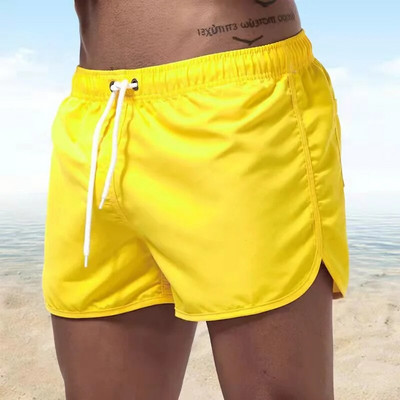Costum de baie pentru bărbați de vară, pantaloni scurți cu imprimeu urs, îmbrăcăminte de plajă sexy, costum de baie pentru bărbați, talie joasă, respirabil, surfing pe plajă