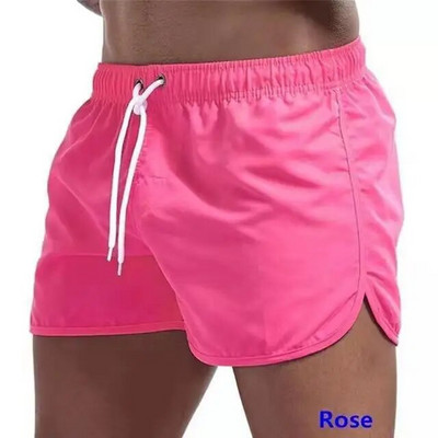Costum de baie pentru bărbați de vară, pantaloni scurți cu imprimeu urs, îmbrăcăminte de plajă sexy, costum de baie pentru bărbați, talie joasă, respirabil, surfing pe plajă