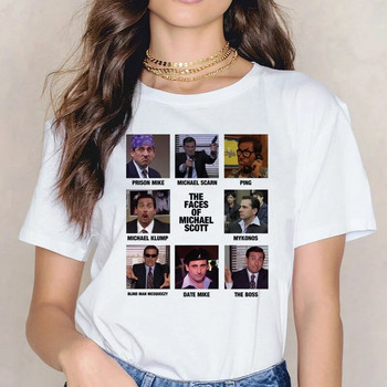 Michael Scott Grunge Haruku Women Graphic T Shirt Aesthetic T-shirt Shirt Office Ulzzang Funny Fashion Tees Femme Plus Size Tops