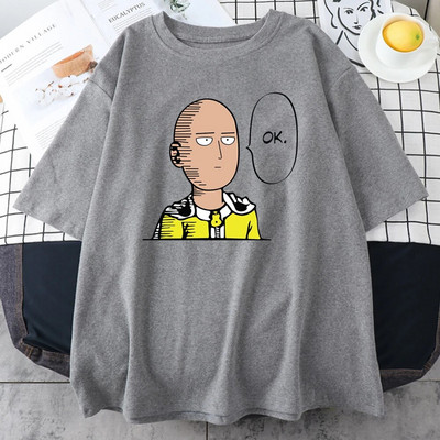 Anime One Punch Hero Saitama Oppai Ženska majica kratkih rukava 2023 Nova ljetna majica velikih veličina kratkih rukava Prozračne majice visoke kvalitete