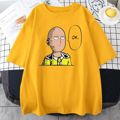 Anime One Punch Hero Saitama Oppai Ženska majica kratkih rukava 2023 Nova ljetna majica velikih veličina kratkih rukava Prozračne majice visoke kvalitete
