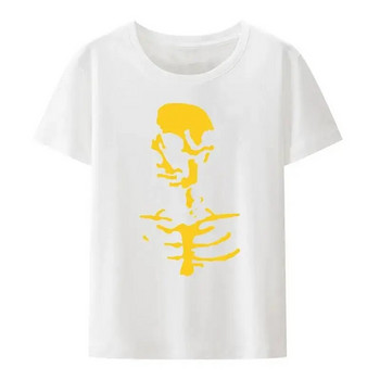 Φλόγα Skull Head Punk TS-shirt Γυναικεία και ανδρικά The Offspring Band Hip-hop Streetwear Fashion Cool Camisetas Plus Size Tops