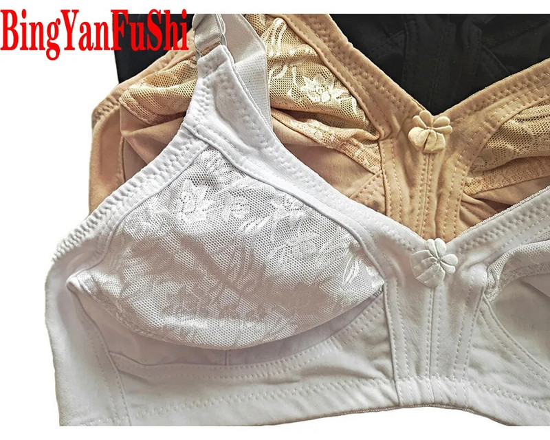 Good White Black Nude seksi čipkasti grudnjak Push Up Ženski jednodijelni udoban grudnjak bez leđa Sous Vetement Femme Grande Taille C02