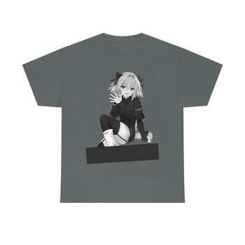 Японско аниме Fate GO Astolfo Тениска Манга Графичен принт Модна тениска с къс ръкав Плюс размер Памучна тениска с кръгло деколте Жени Мъже