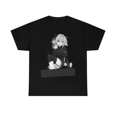 Ιαπωνικό Anime Fate GO Astolfo T Shirt Manga Graphic Print Fashion Κοντό μανίκι συν μέγεθος βαμβακερό γυναικείο μπλουζάκι με λαιμόκοψη