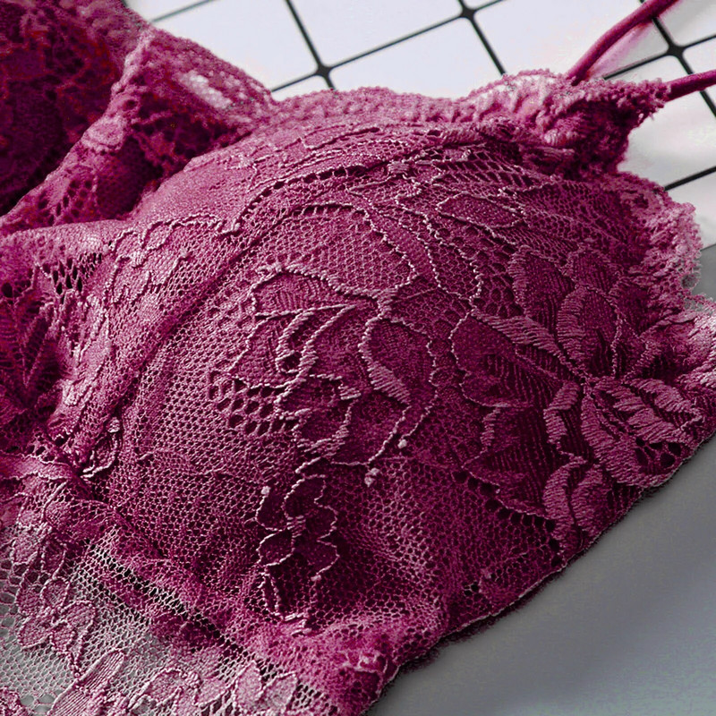 Dámska bezšvová push-up podprsenka, športová tvarujúca čipka, kvetinová podprsenka, crop top s plným košíčkom, fitness podprsenka na jogu, priedušná spodná bielizeň