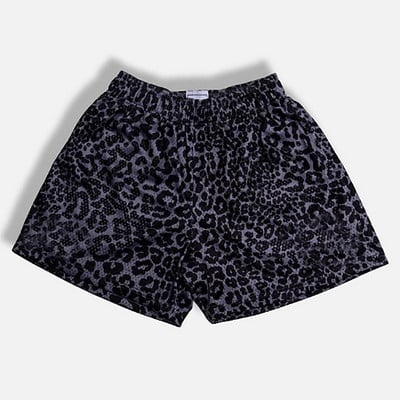 Férfi Quick Dry Leopard Print Hálós nadrágok Negyednadrágok Úszónadrágok Férfi Férfi Férfi Deszkanadrág Férfi Férfi fürdőruha