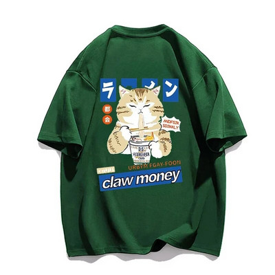 Nova japanska majica kratkih rukava Muška i ženska marka Majica kratkih rukava od čistog pamuka s printom crtića Ženska odjeća velikih veličina Besplatna dostava