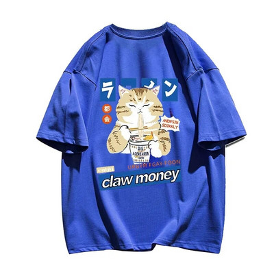 Nova japanska majica kratkih rukava Muška i ženska marka Majica kratkih rukava od čistog pamuka s printom crtića Ženska odjeća velikih veličina Besplatna dostava