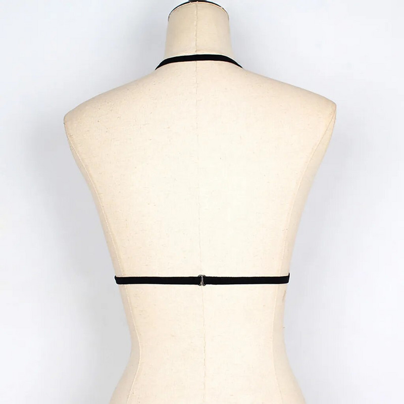 Női Szexi Push Up melltartó csipke Shiner Paillette Bandage Fehérnemű Fűző Push Up Melltartó Alsónemű Aktív hát nélküli melltartó Sostenes De Mujer