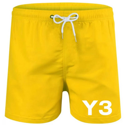 Бански гащи Бански шорти за мъже Бързосъхнещи борд шорти Бански костюм Дишащ шнур с джобове за сърфиране на плаж Лято