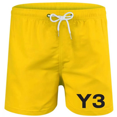 Бански гащи Бански шорти за мъже Бързосъхнещи борд шорти Бански костюм Дишащ шнур с джобове за сърфиране на плаж Лято