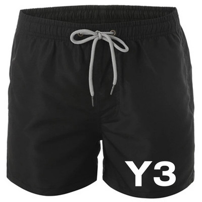 Бански гащи Бански шорти за мъже Бързосъхнещи борд шорти Бански костюм Дишащ шнур с джобове за сърфиране на плаж Лято