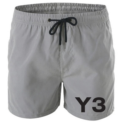 Бански гащи Бански шорти за мъже Бързосъхнещи борд шорти Бански костюм Дишащ шнур с джобове за сърфиране на плаж Лято