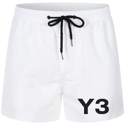 Бански гащи Бански шорти за мъже Бързосъхнещи борд шорти Бански костюм Дишащ шнур с джобове за сърфиране на плаж Лято