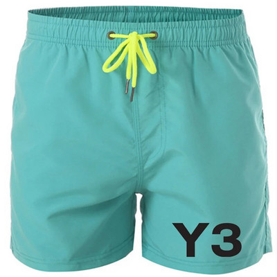 Бански гащи Бански шорти за мъже Бързосъхнещи борд шорти Бански костюм Дишащ шнур с джобове за сърфиране на плаж Лято