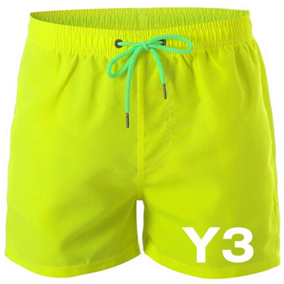 Бански гащи Бански шорти за мъже Бързосъхнещи борд шорти Бански костюм Дишащ шнур с джобове за сърфиране на плаж Лято