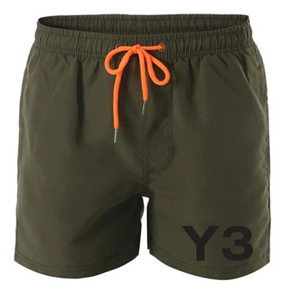 Бански гащи Бански шорти за мъже Бързосъхнещи борд шорти Бански костюм Дишащ шнур с джобове за сърфиране на плаж Лято