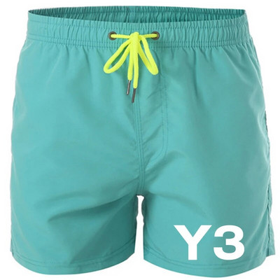 Бански гащи Бански шорти за мъже Бързосъхнещи борд шорти Бански костюм Дишащ шнур с джобове за сърфиране на плаж Лято