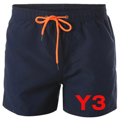 Бански гащи Бански шорти за мъже Бързосъхнещи борд шорти Бански костюм Дишащ шнур с джобове за сърфиране на плаж Лято