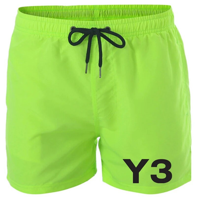 Бански гащи Бански шорти за мъже Бързосъхнещи борд шорти Бански костюм Дишащ шнур с джобове за сърфиране на плаж Лято