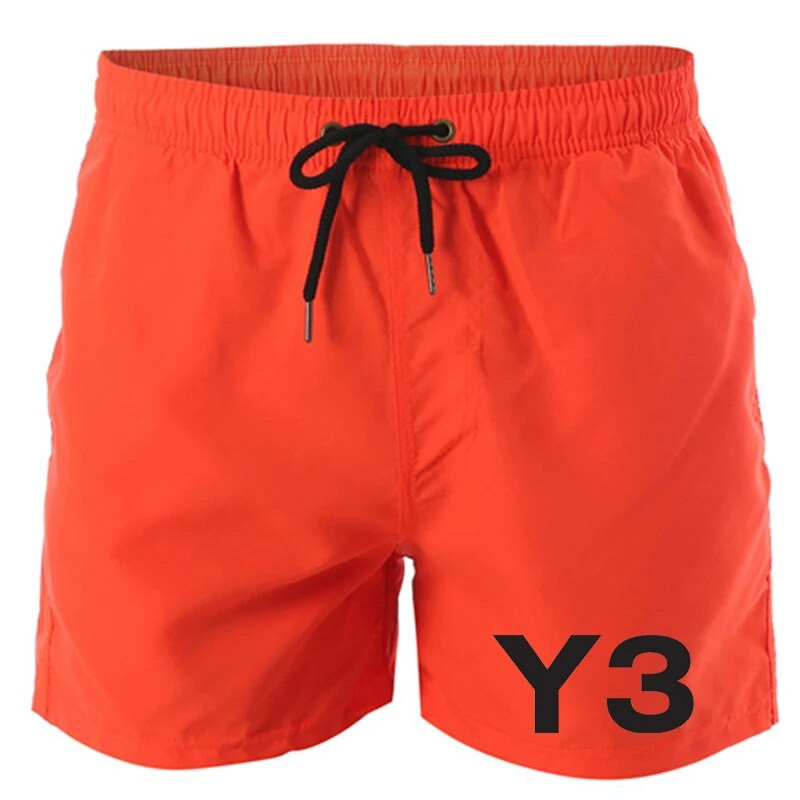 Бански гащи Бански шорти за мъже Бързосъхнещи борд шорти Бански костюм Дишащ шнур с джобове за сърфиране на плаж Лято