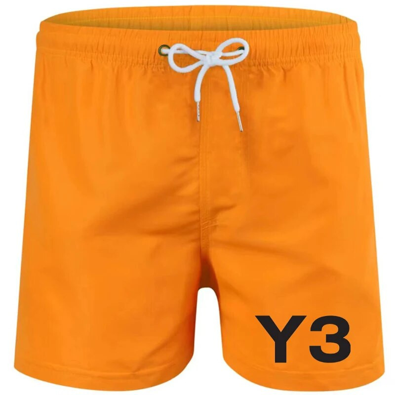 Бански гащи Бански шорти за мъже Бързосъхнещи борд шорти Бански костюм Дишащ шнур с джобове за сърфиране на плаж Лято