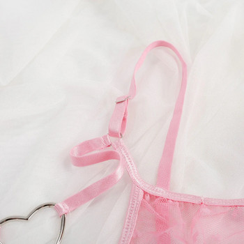 Дамски сутиен Комплект гащички Бельо Femme Sexy Bralette Love Pattern Lace Секси бельо Сутиен + Прашка Пижама Комплект бельо топ женски