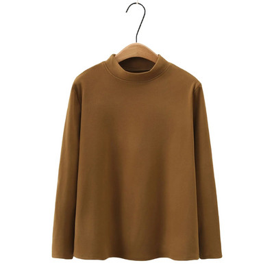 Modna toplinska majica kratkih rukava s raglan rukavima, ženska velika veličina, jesen, zima, ležerna odjeća unutar majica, gornji dijelovi u blok bojama