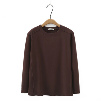 Modna toplinska majica kratkih rukava s raglan rukavima, ženska velika veličina, jesen, zima, ležerna odjeća unutar majica, gornji dijelovi u blok bojama