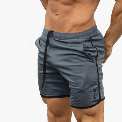 Fitnesas Bėgimo šortai Vyrai Treniruotės Sportas Bėgimas trumpos kelnės Sportinė apranga Greitai Dry Treniruotės Sporto Šortai Paplūdimio Vasaros Vyriški šortai